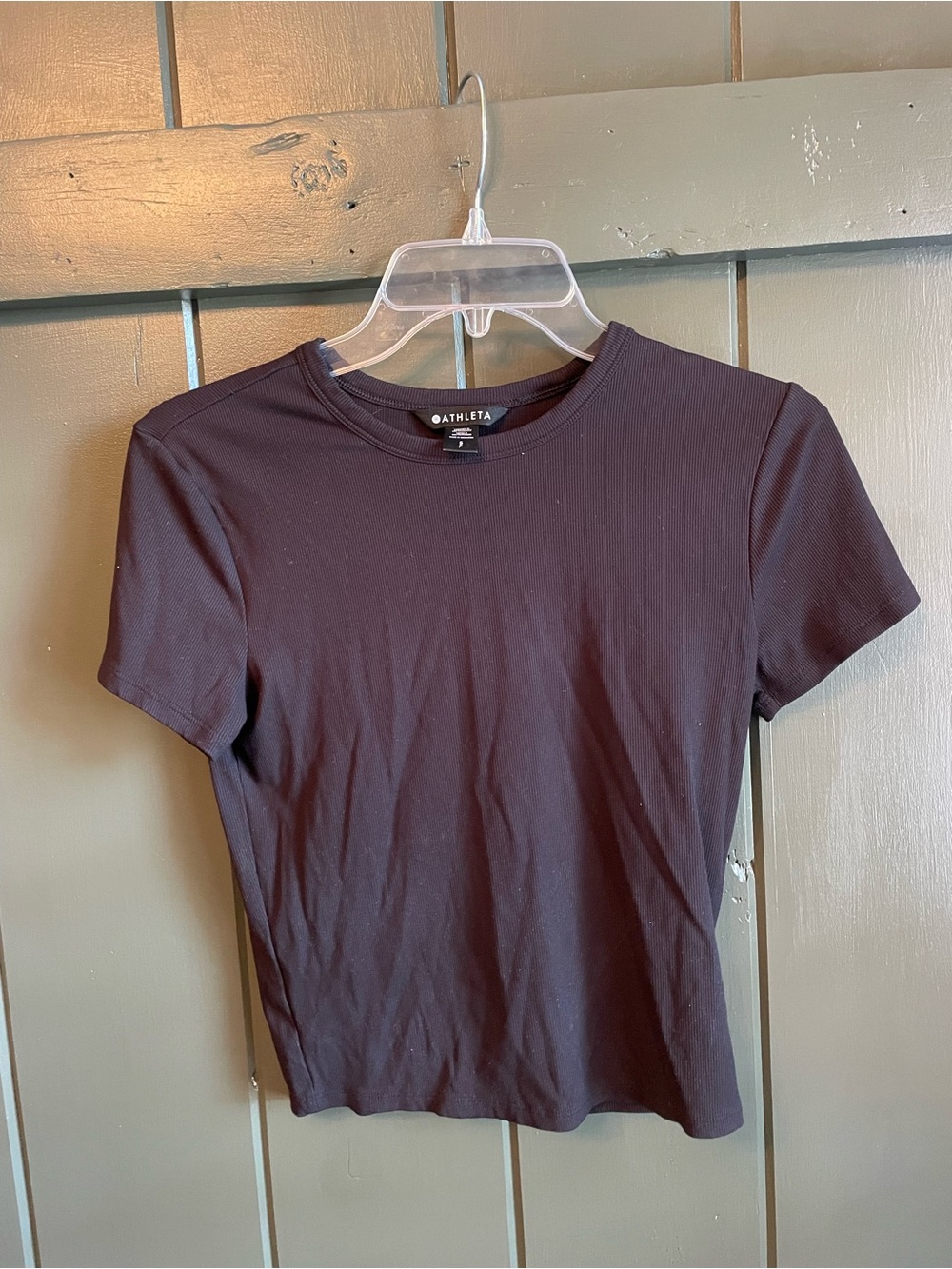 Athleta Signature Rib Crop Tee - Picture 4 of 5